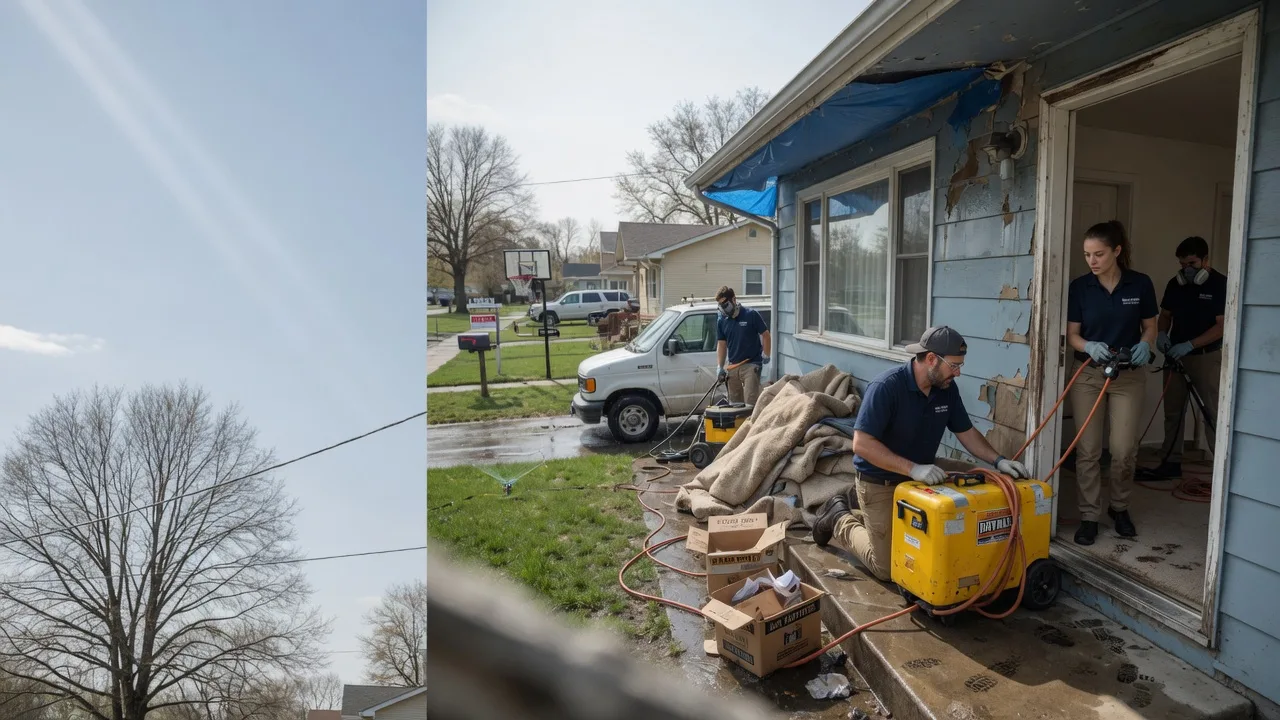 Basement Flood Cleanup in Monteview, ID near me